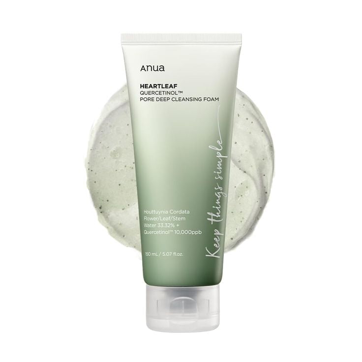 Anua - Heartleaf Quercetinol Pore Deep Cleansing Foam