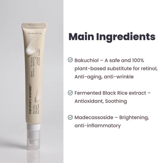 Haruharu wonder - Black Rice Bakuchiol Eye Cream