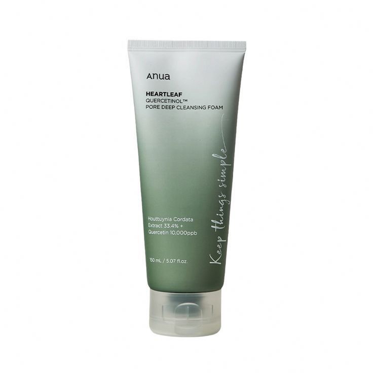 Anua - Heartleaf Quercetinol Pore Deep Cleansing Foam