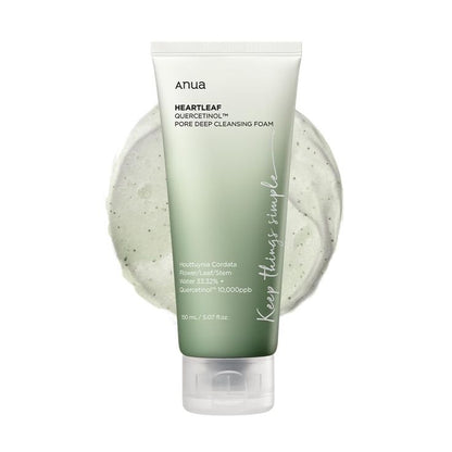 Anua - Heartleaf Quercetinol Pore Deep Cleansing Foam