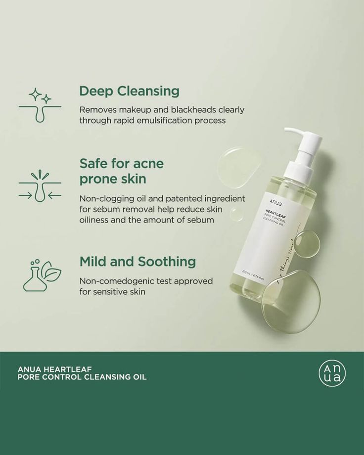 Anua - Heartleaf Pore Control Cleansing Oil