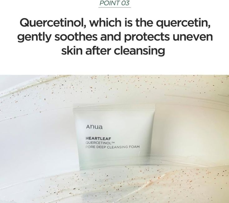 Anua - Heartleaf Quercetinol Pore Deep Cleansing Foam