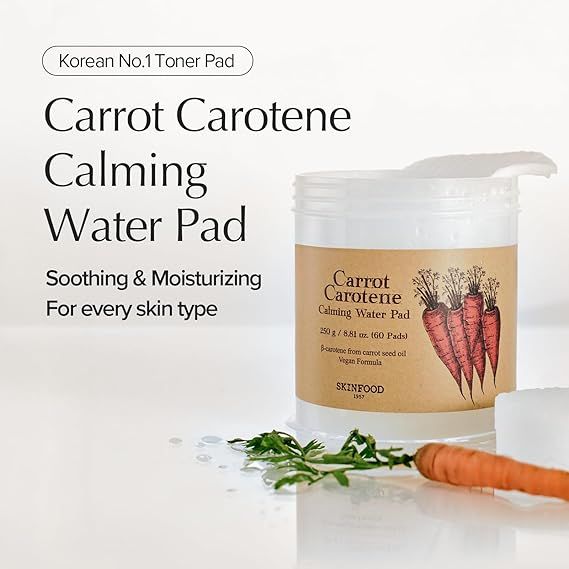 SKINFOOD - Carrot Carotene Calming Water Pad